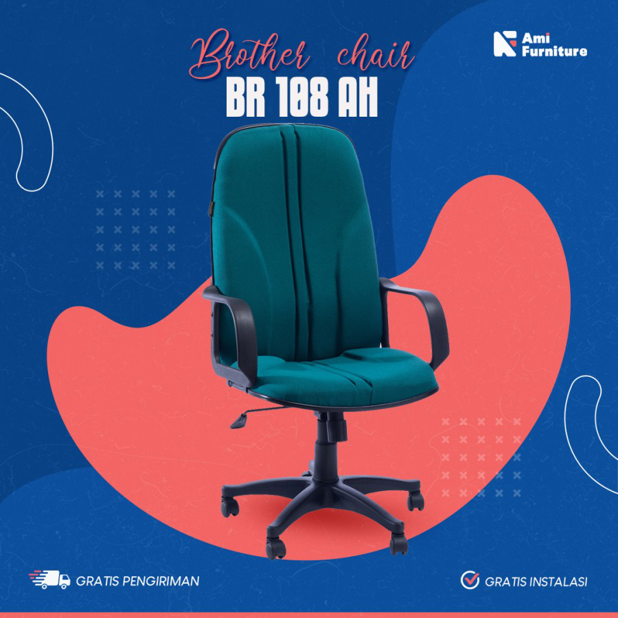 kursi kantor kursi kerja kursi direktur kursi murah BR 108 AH BROTHER